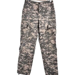 US Army ACU Digital Camo Combat Pants Small Regular Cargo Military